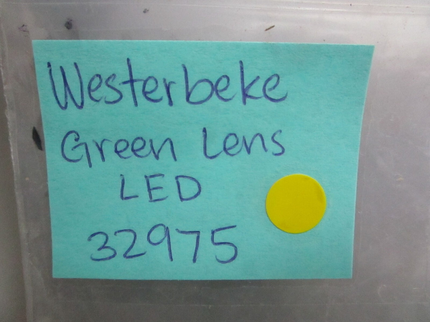 *NEW OEM* 0810 Westerbeke Green Lens LED 32975