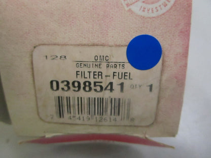 *NEW OEM* 0820 OMC Johnson Evinrude Fuel Filter 398541 0398541