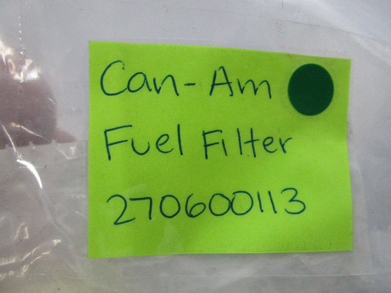 NEW OEM 270600113 Can-Am Fuel Filter 0810