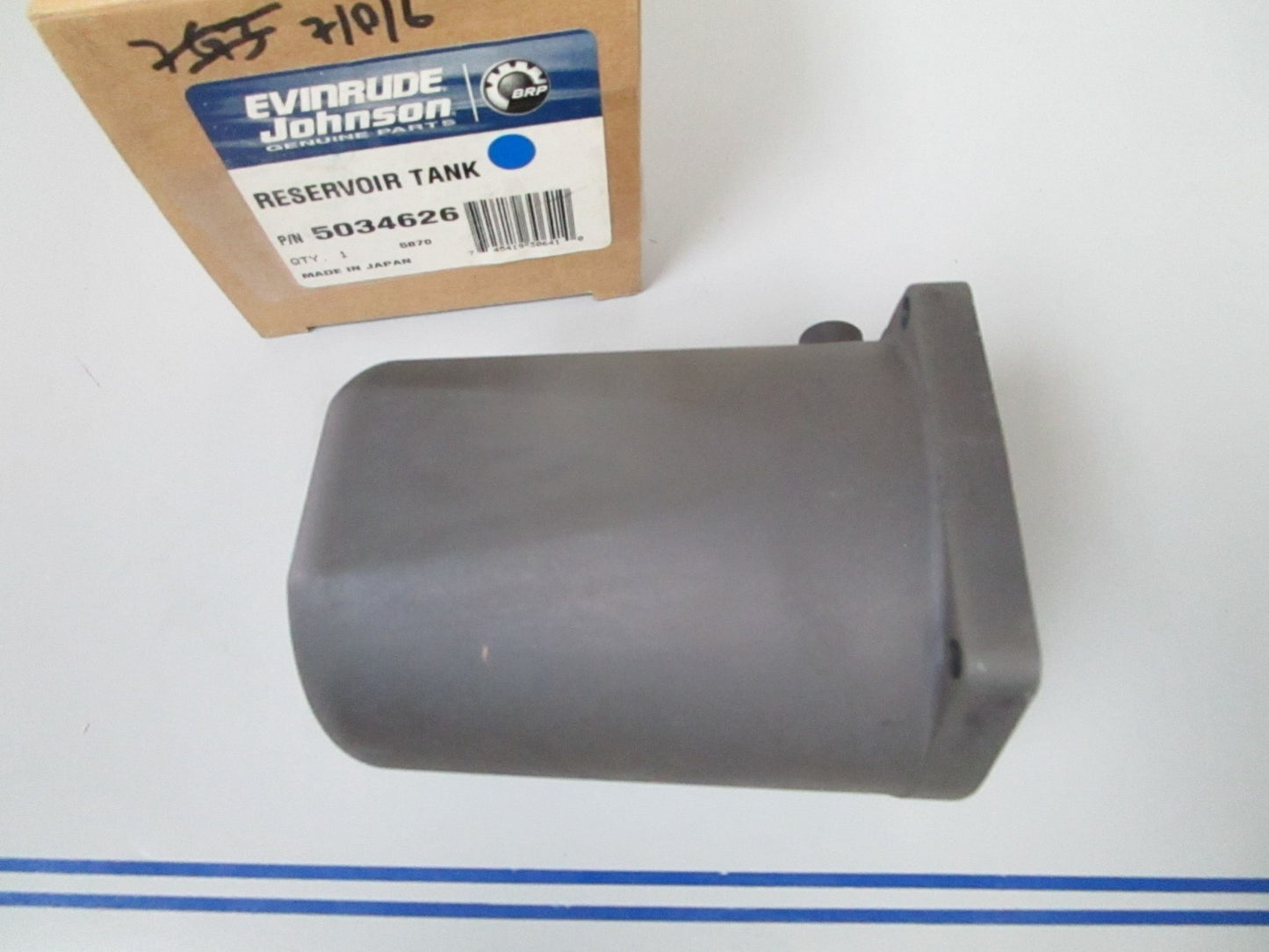 *NEW OEM* 0720 OMC Johnson Evinrude Reservoir Tank 5034626