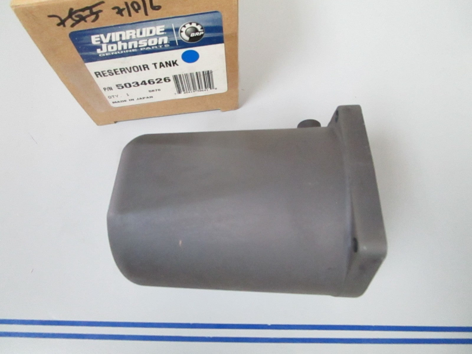 *NEW OEM* 0720 OMC Johnson Evinrude Reservoir Tank 5034626