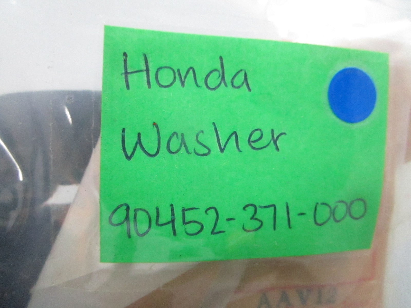 *NEW OEM* 0810 Honda Washer 90452-371-000
