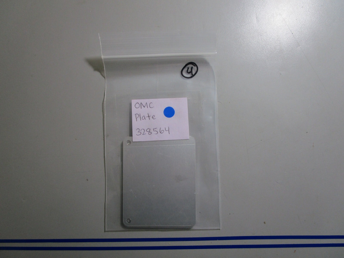 *NEW OEM* 0810 OMC Johnson Evinrude Plate 328564 0328564