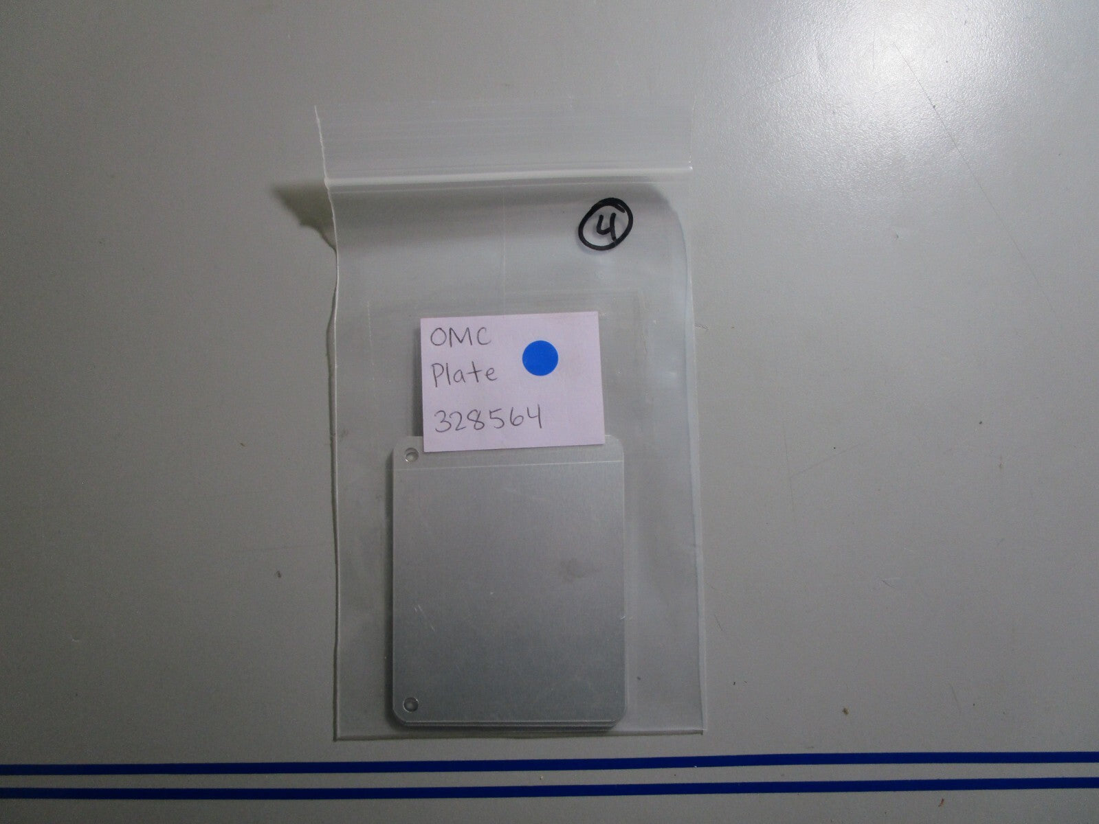 *NEW OEM* 0810 OMC Johnson Evinrude Plate 328564 0328564