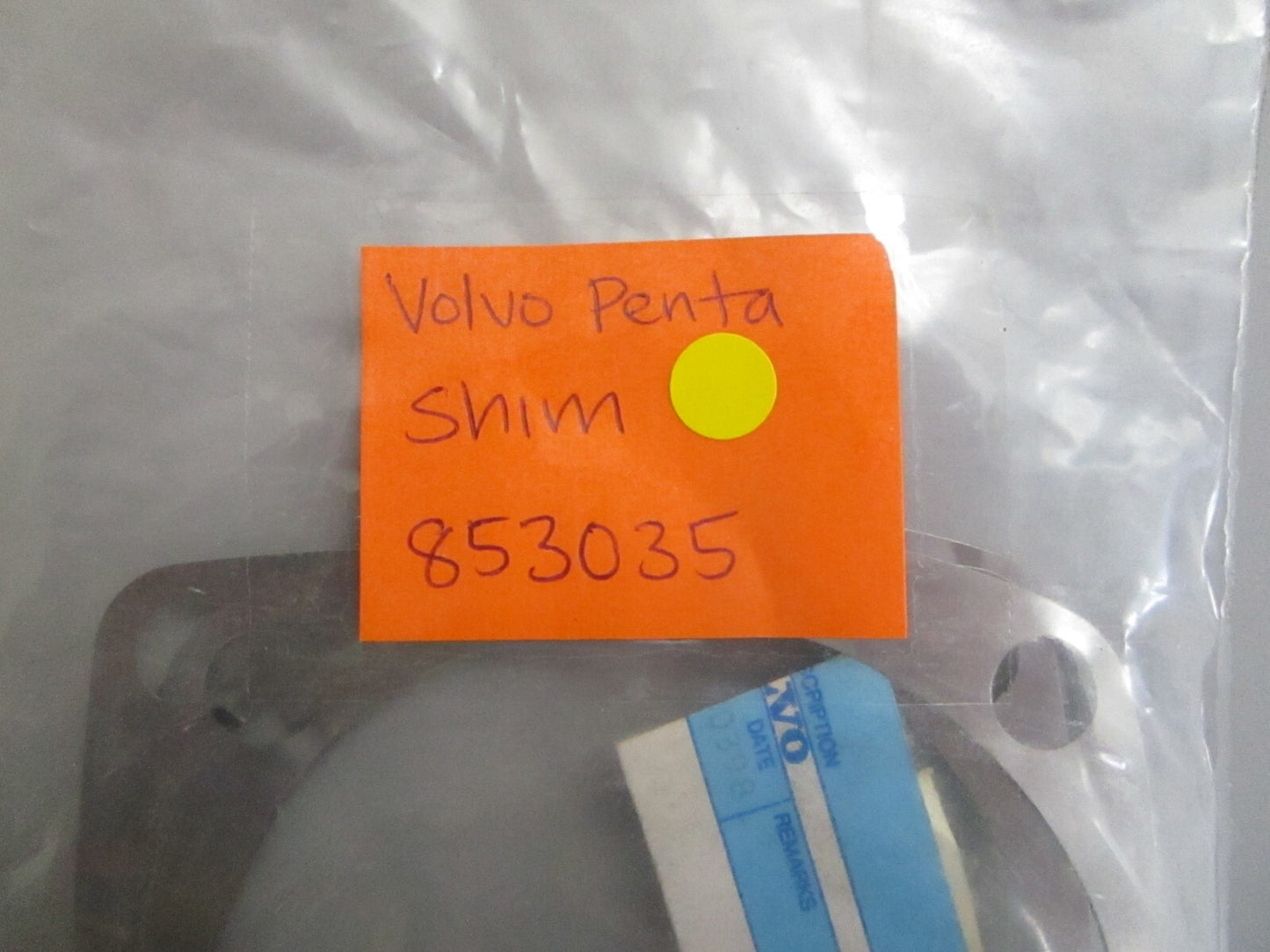 *NEW OEM* (LOT OF 3) 0810 Volvo Penta Shim 853035