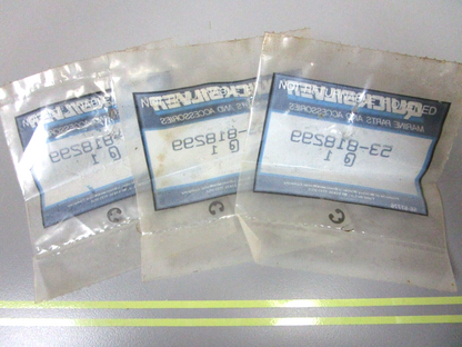 *NEW OEM* (LOT OF 3) 0750 Mercury Quicksilver E-RING 53-818299