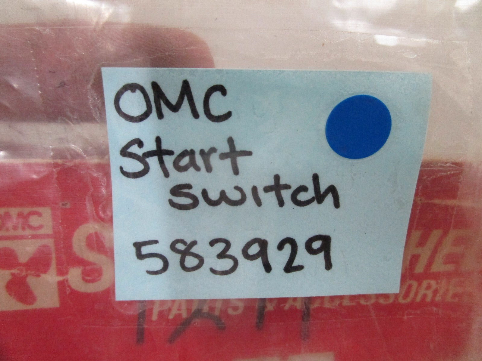 *NEW OEM* 0810 OMC Johnson Evinrude Start Switch 583929 0583929