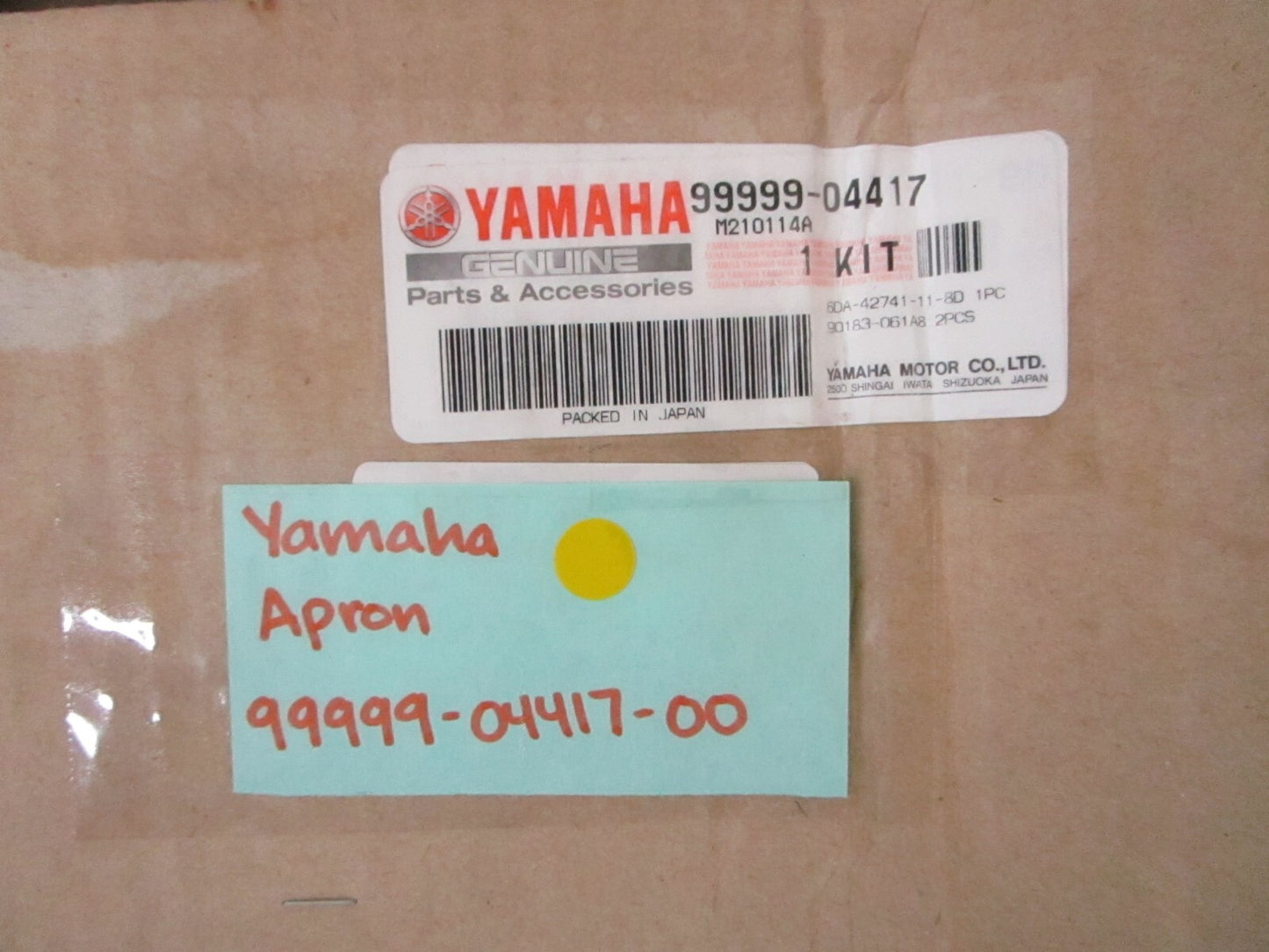 *NEW OEM* 0820 Yamaha Apron 99999-04417-00