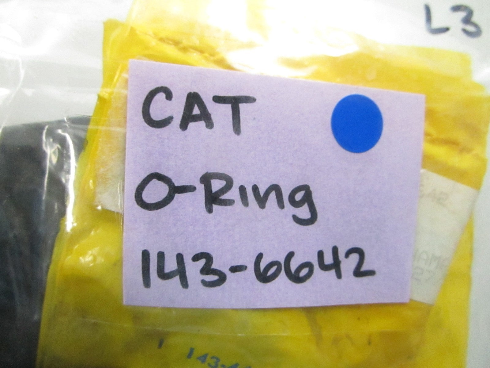 NEW OEM (LOT OF 3) 143-6642 CAT O-Ring 0810