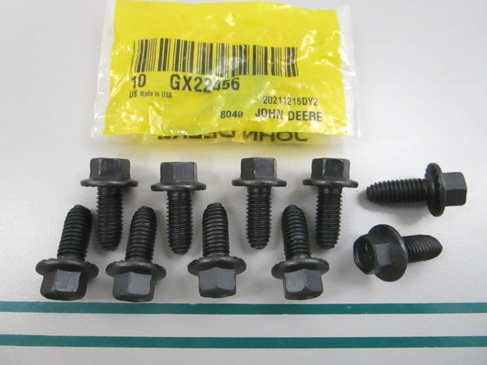 NEW OEM (LOT OF 10) GX22456 John Deere Screw 0810