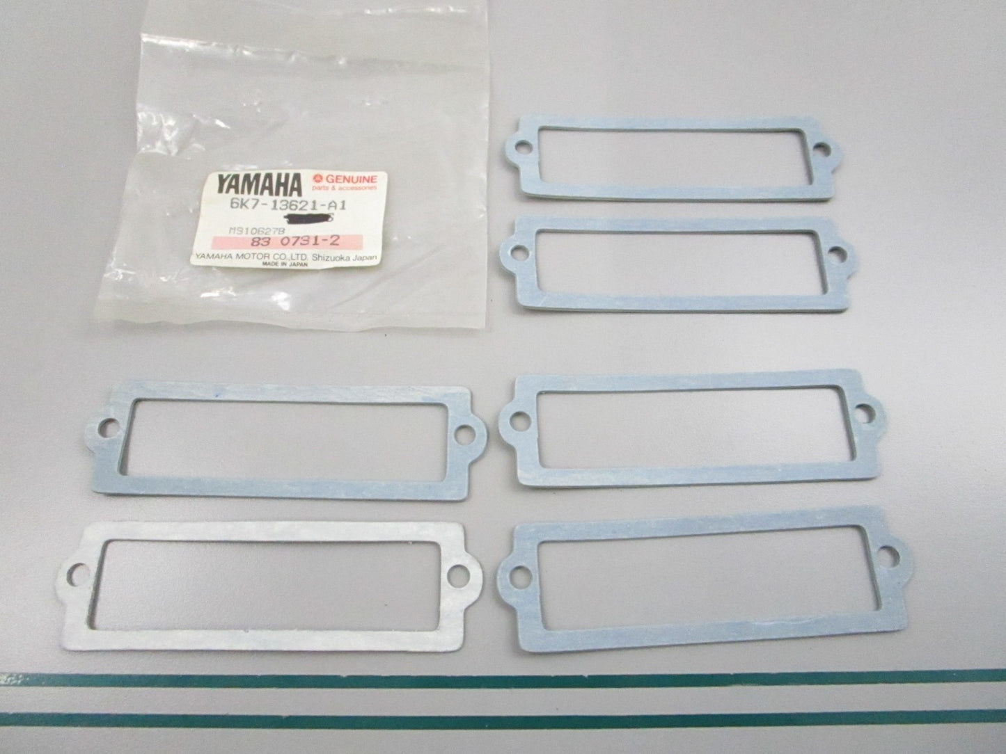 NEW OEM (LOT OF 6) 6K7-13621-A1-00 Yamaha Gasket 0810
