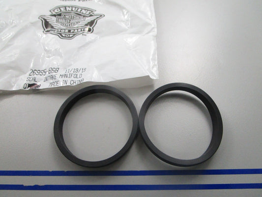 *NEW OEM* (LOT OF 2) 0810 Harley Davidson Intake Manifold Seal 26995-86B