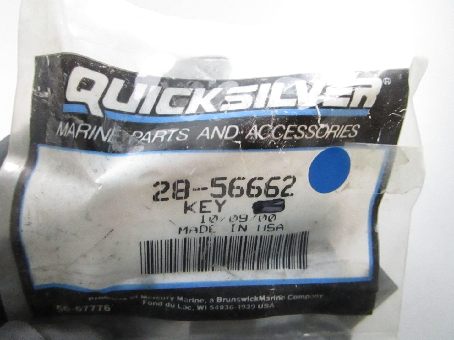 *NEW OEM* (LOT OF 5) 0810 Mercury Quicksilver Key 28-56662
