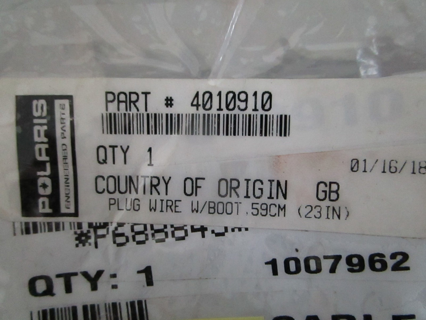 NEW OEM 4010910 Polaris Cable 0820