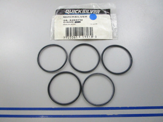 NEW OEM (LOT OF 5) 25-84957M Mercury Quicksilver O-Ring 0810