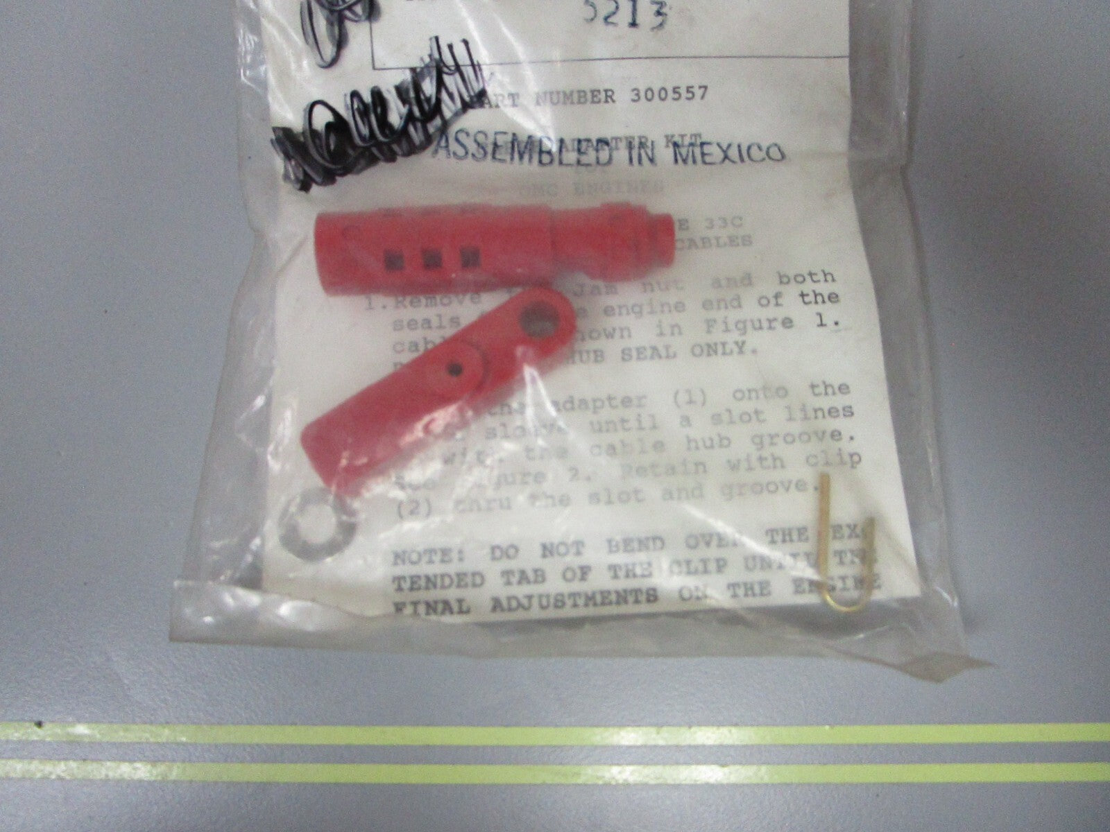 *NEW OEM* 0810 Morse OMC Controls Adapter Kit 300557