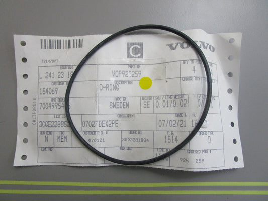 *NEW OEM* 0810 Volvo Penta O-Ring 925259