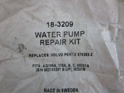 *NEW* 0820 Sierra Water Pump Repair Kit 18-3209 Replaces: 875383