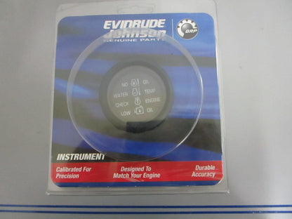 *NEW OEM* 0820 OMC Johnson Evinrude 2" System Check Zephyr Gauge Asy 764043