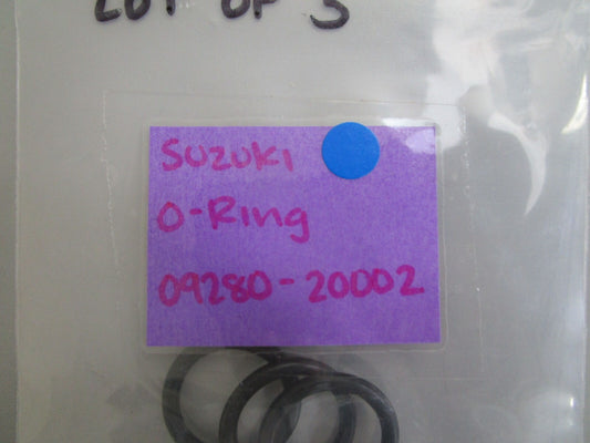 *NEW OEM* (LOT OF 3) 0770 Suzuki O-Ring 09280-20002