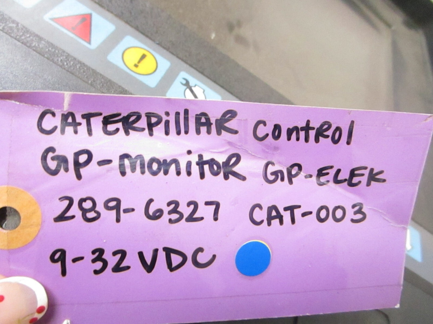 *NEW OEM* 0720 Caterpillar 9-32 VDC Control GP-Monitor GP-ELEK 289-6327 CAT-003
