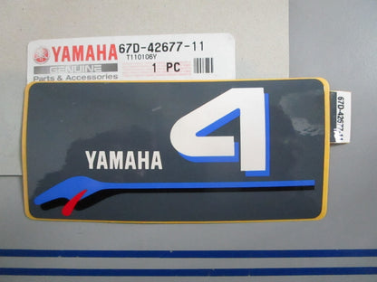 NEW OEM 67D-43677-11-00 Yamaha Front Graphic 0820