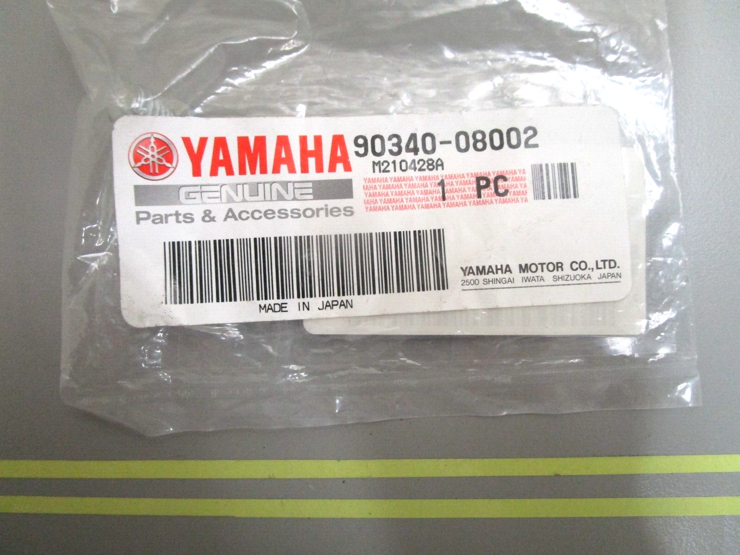 *NEW OEM* 0750 Yamaha PLUG, STRAIGHT SCREW 90340-08002-00