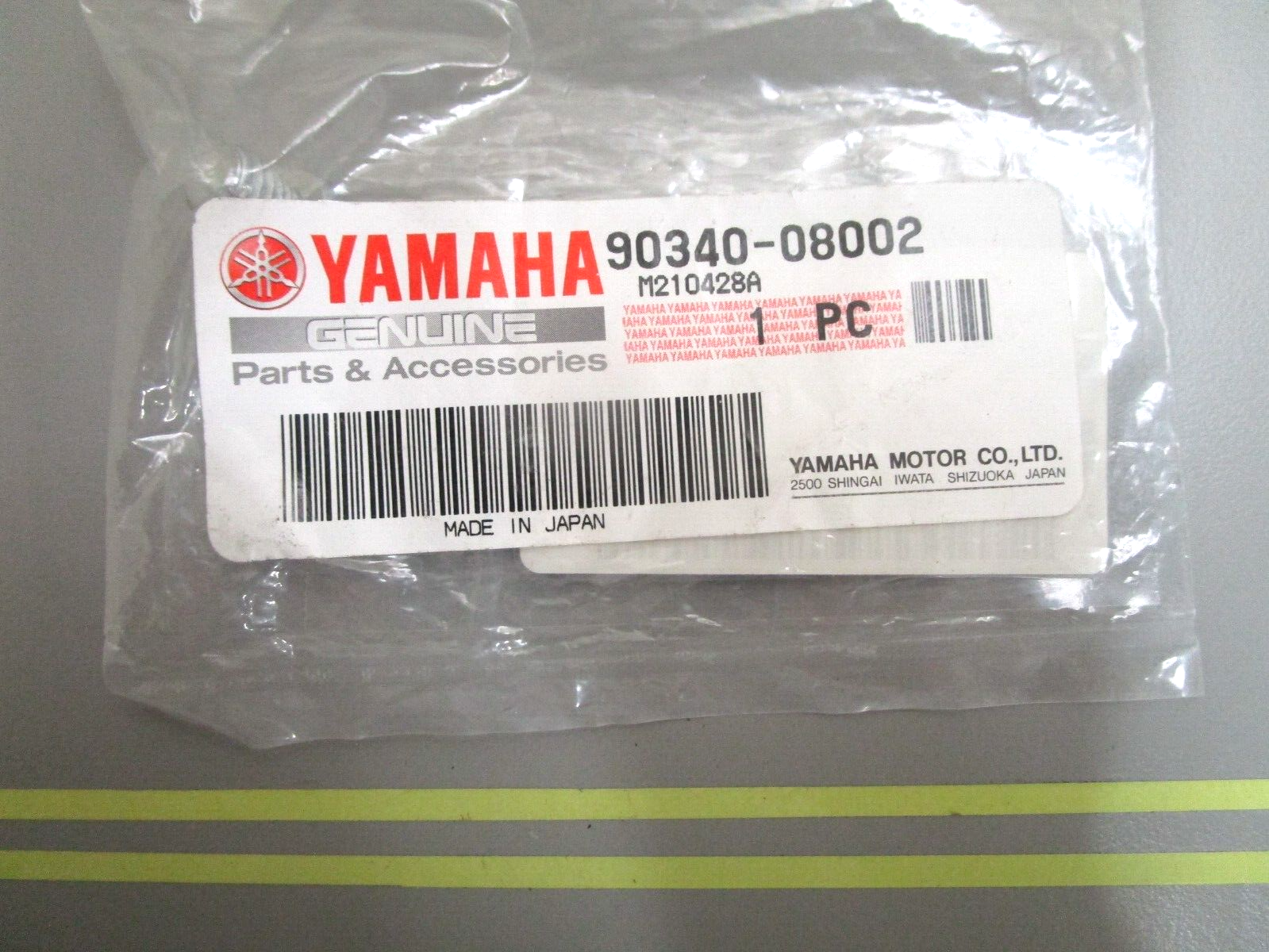 *NEW OEM* 0750 Yamaha PLUG, STRAIGHT SCREW 90340-08002-00