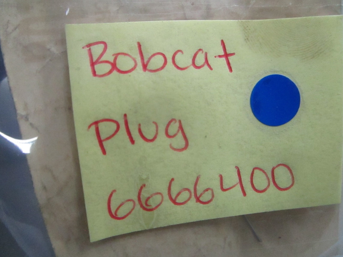 *NEW OEM* 0810 Bobcat Plug 6666400