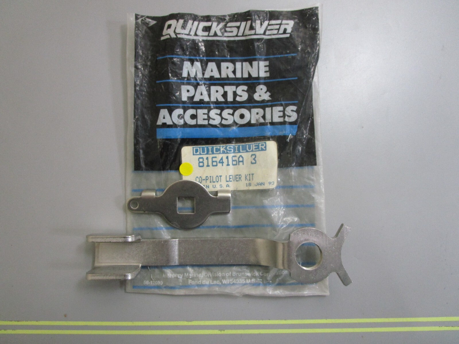 *NEW OEM* 0810 Mercury Quicksilver Co-Pilot Lever Kit 816416A3