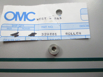 NEW OEM 329881 0329881 OMC Johnson Evinrude Roller 0810
