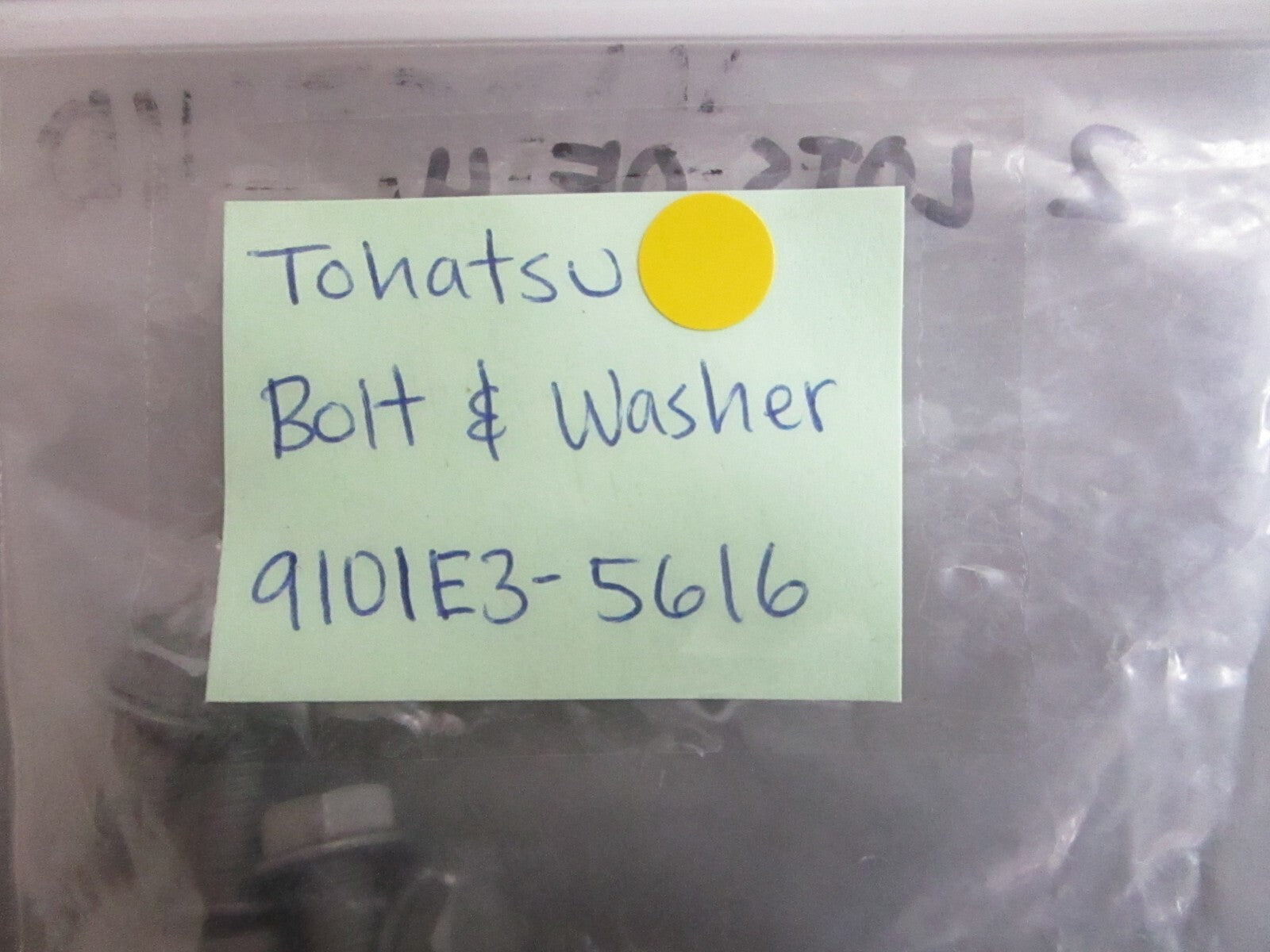 *NEW OEM* (LOT OF 4) 0810 Tohatsu Bolt & Washer 9101E3-5616