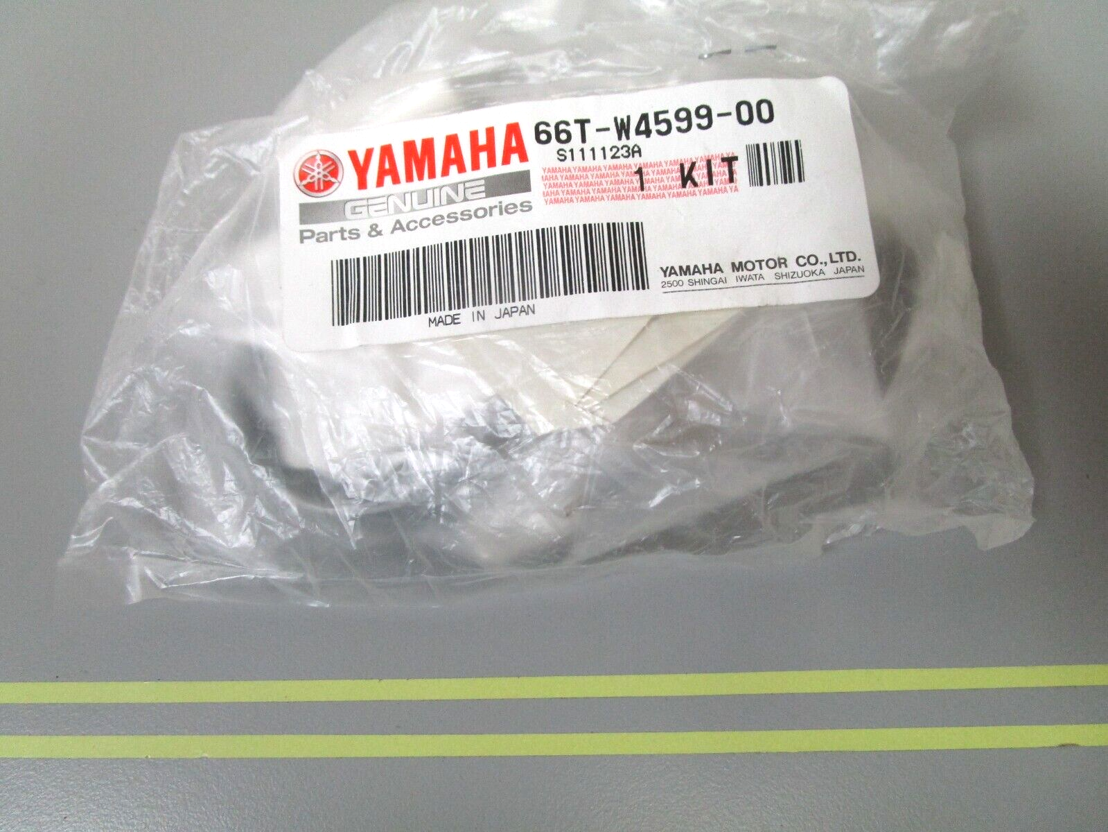 *NEW OEM* 0750 Yamaha PROPELLER NUT KIT 66T-W4599-00