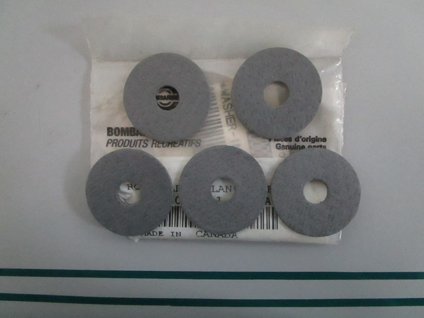 NEW OEM (LOT OF 5) 514052891 Ski-Doo Insulated Washer 0820