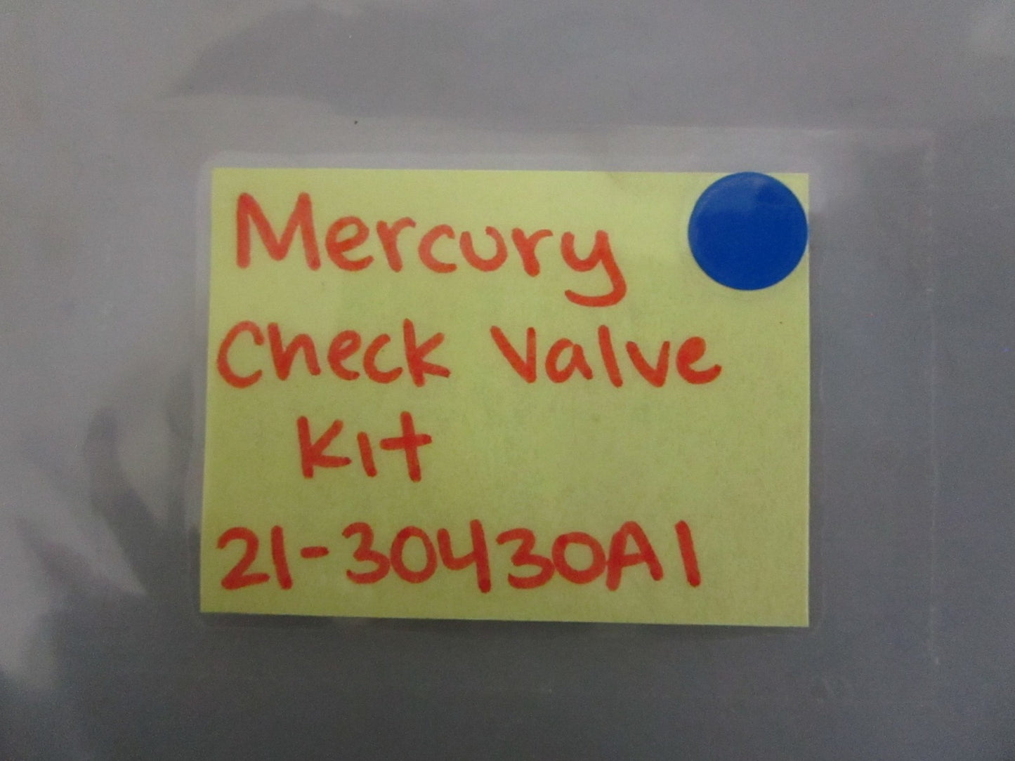 NEW OEM 21-30430A1 Mercury Quicksilver Check Valve Kit 0820