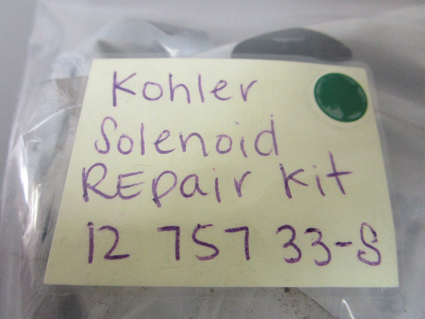 NEW OEM 12 757 33-S Kohler Solenoid Repair Kit 0810