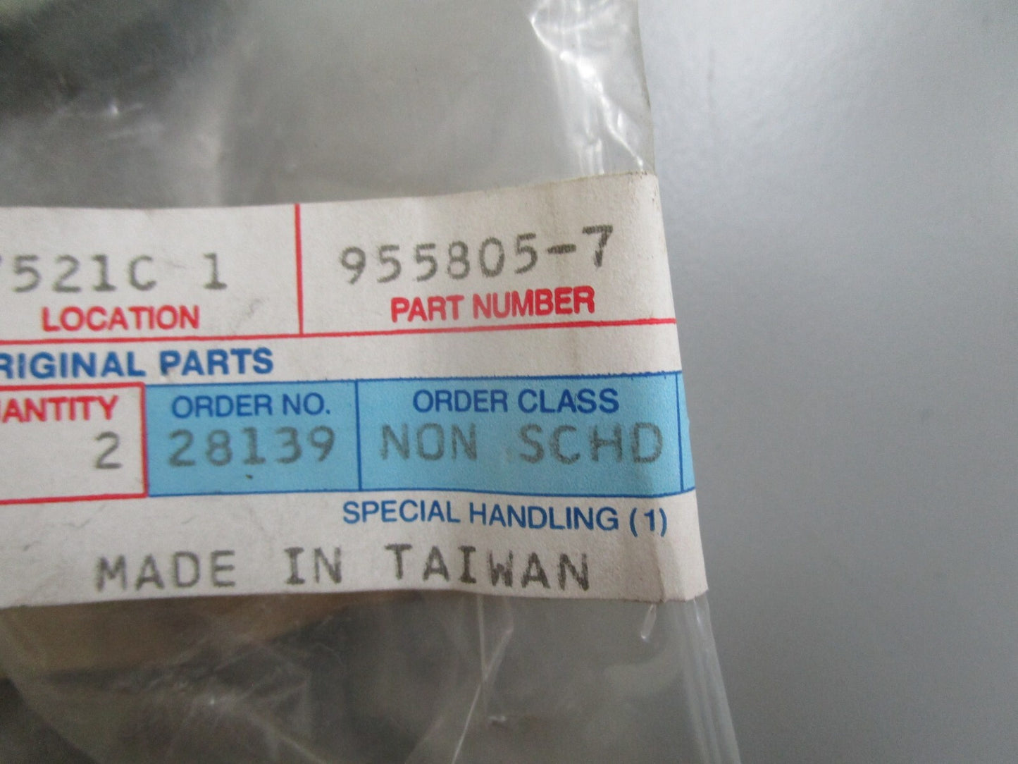 *NEW OEM* (LOT OF 2) 0810 Volvo Penta Hexagon Nut 955805