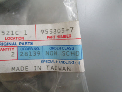 *NEW OEM* (LOT OF 2) 0810 Volvo Penta Hexagon Nut 955805