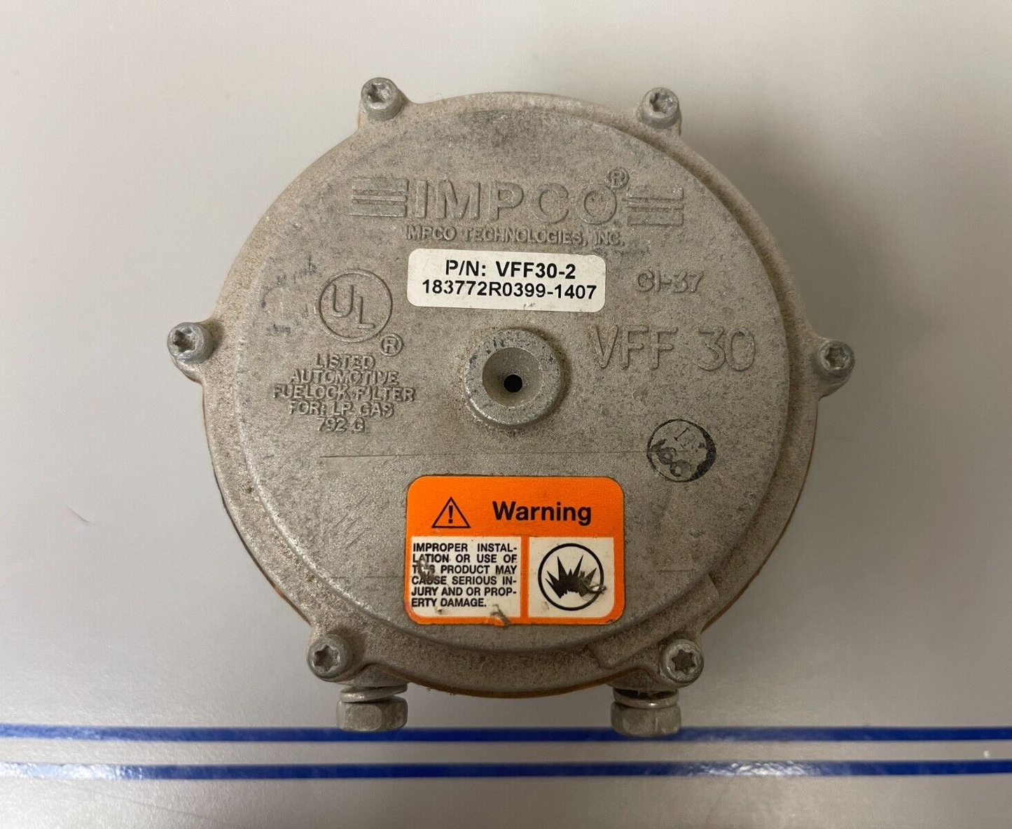 *NEW OEM* 0720 Impco Propane Vacuum Fuel Lock VFF 30