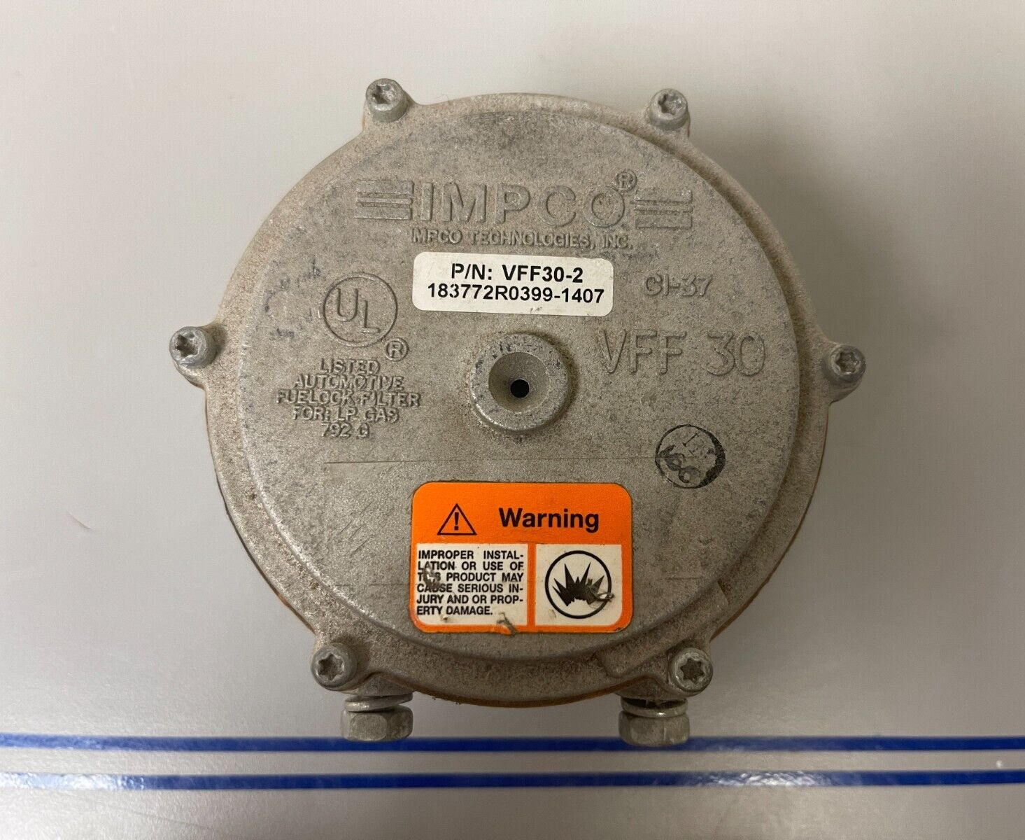*NEW OEM* 0720 Impco Propane Vacuum Fuel Lock VFF 30