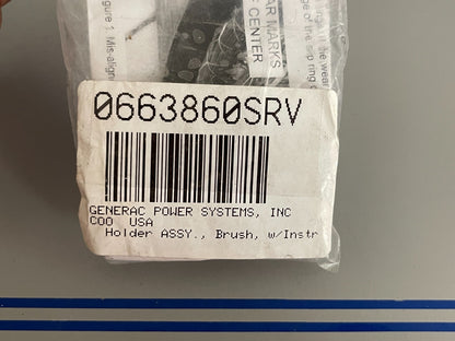 *NEW OEM* 0720 Generac Brush Holder 0663860SRV
