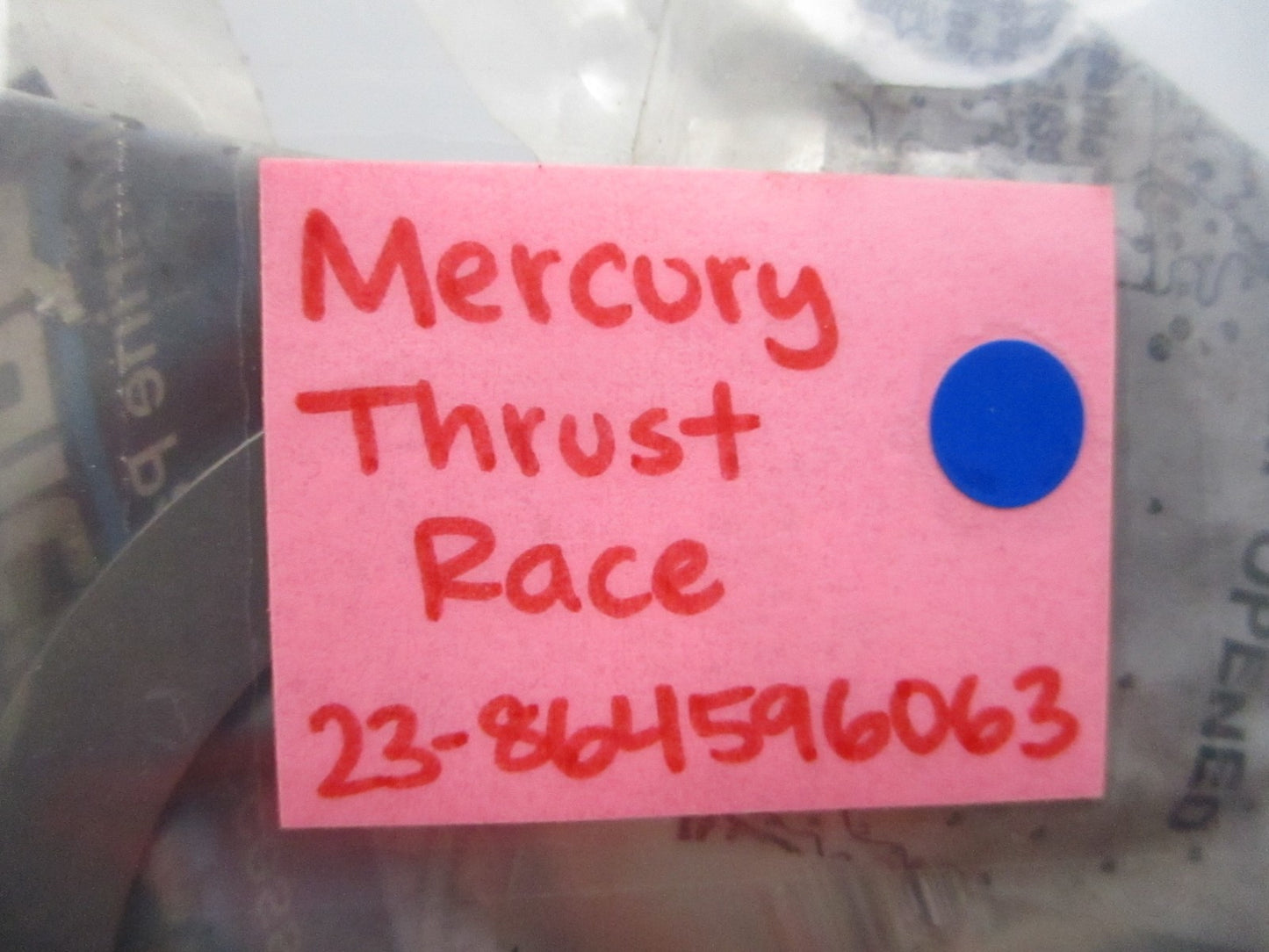 NEW OEM 23-864596063 Mercury Quicksilver Thrust Race 0810
