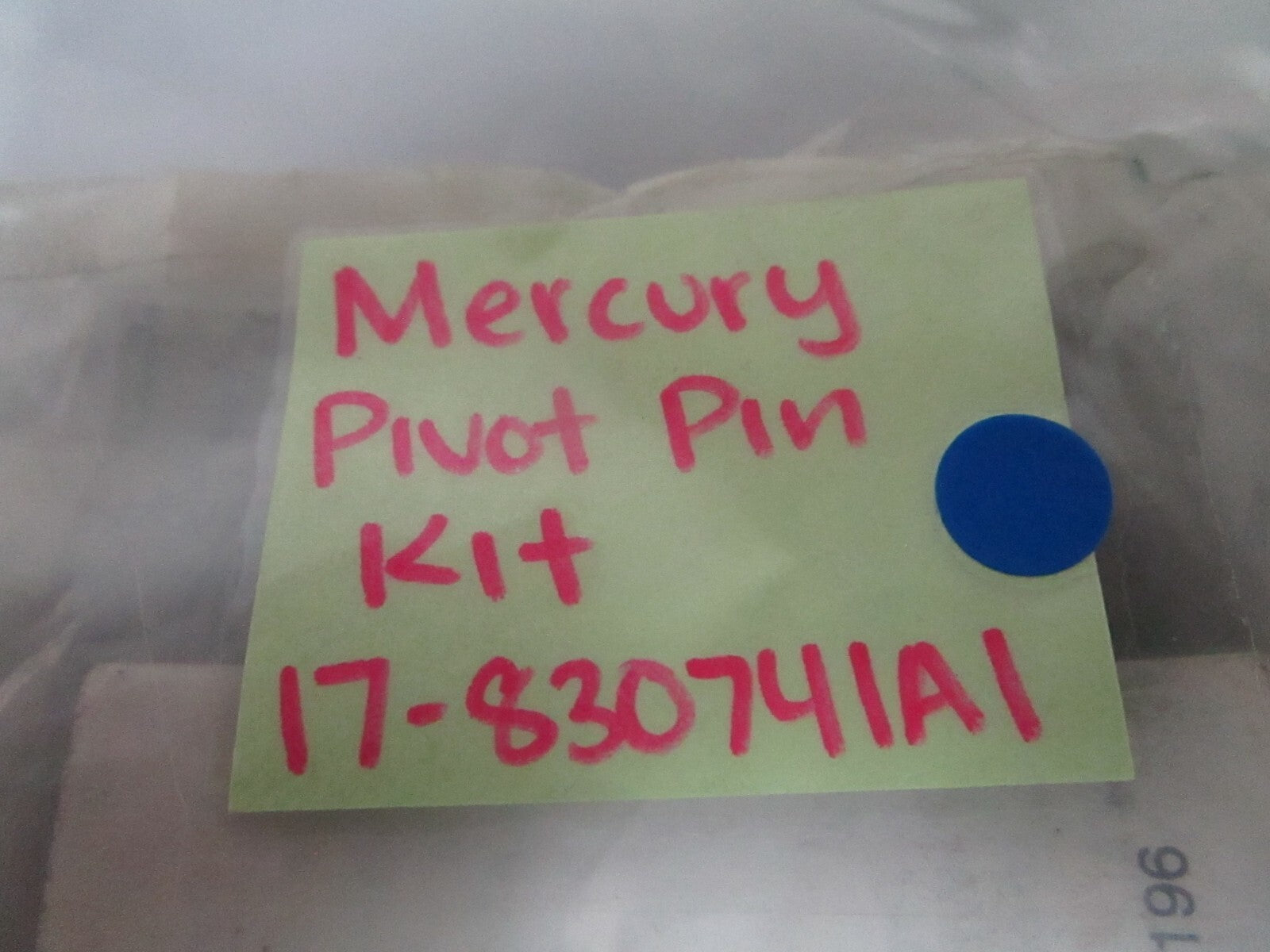 *NEW OEM* 0720 Mercury Quicksilver Pivot Pin 17-830741A1