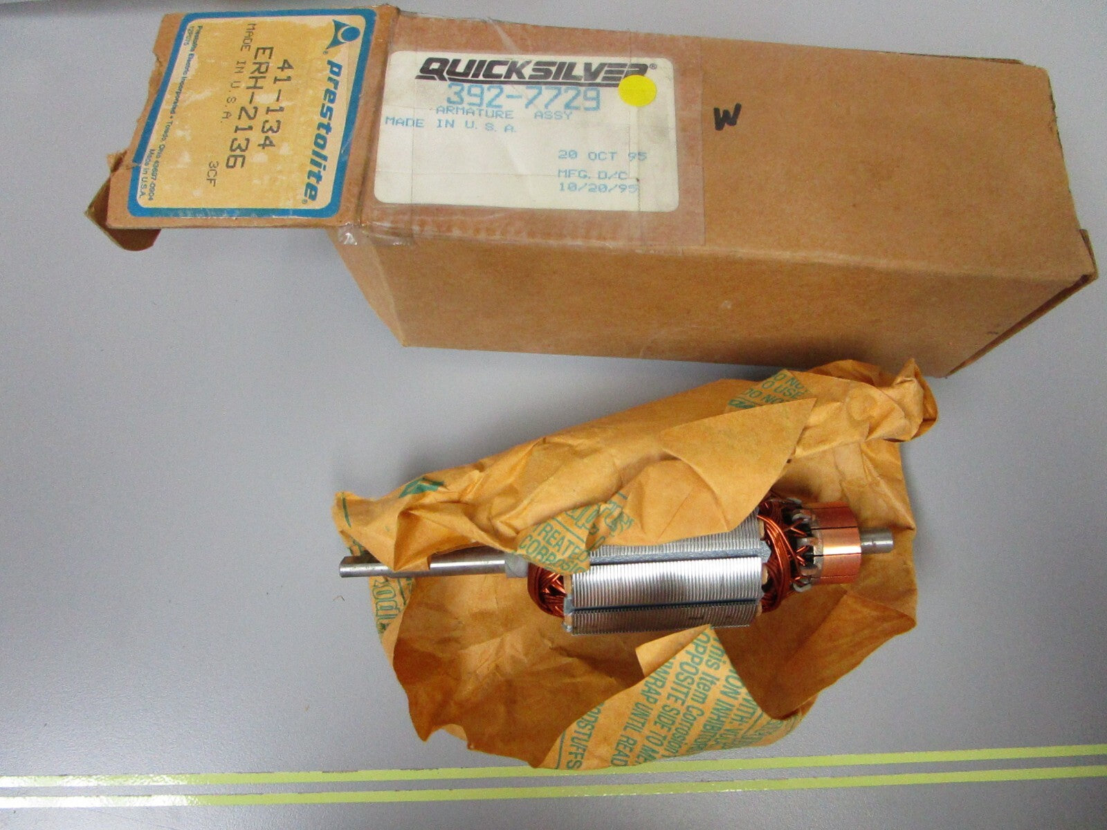 *NEW OEM* 0810 Mercury Quicksilver Armature Assembly 392-7729