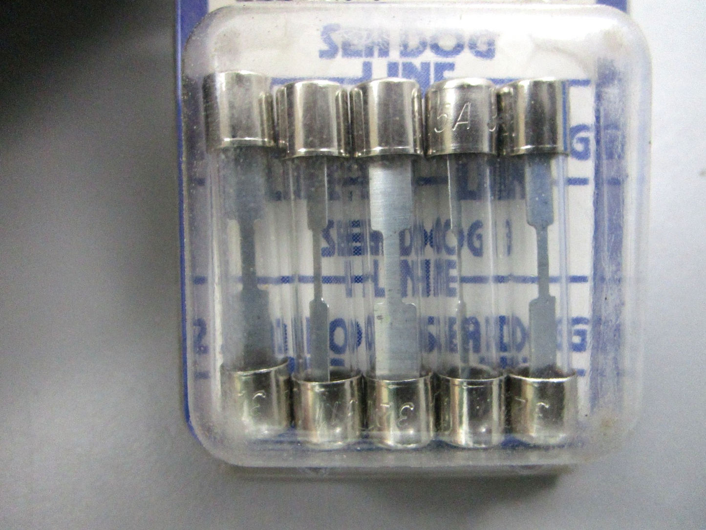 NEW (LOT OF 5) 444115-1 Sea-Dog 15 AMP AGC Fuse 0810