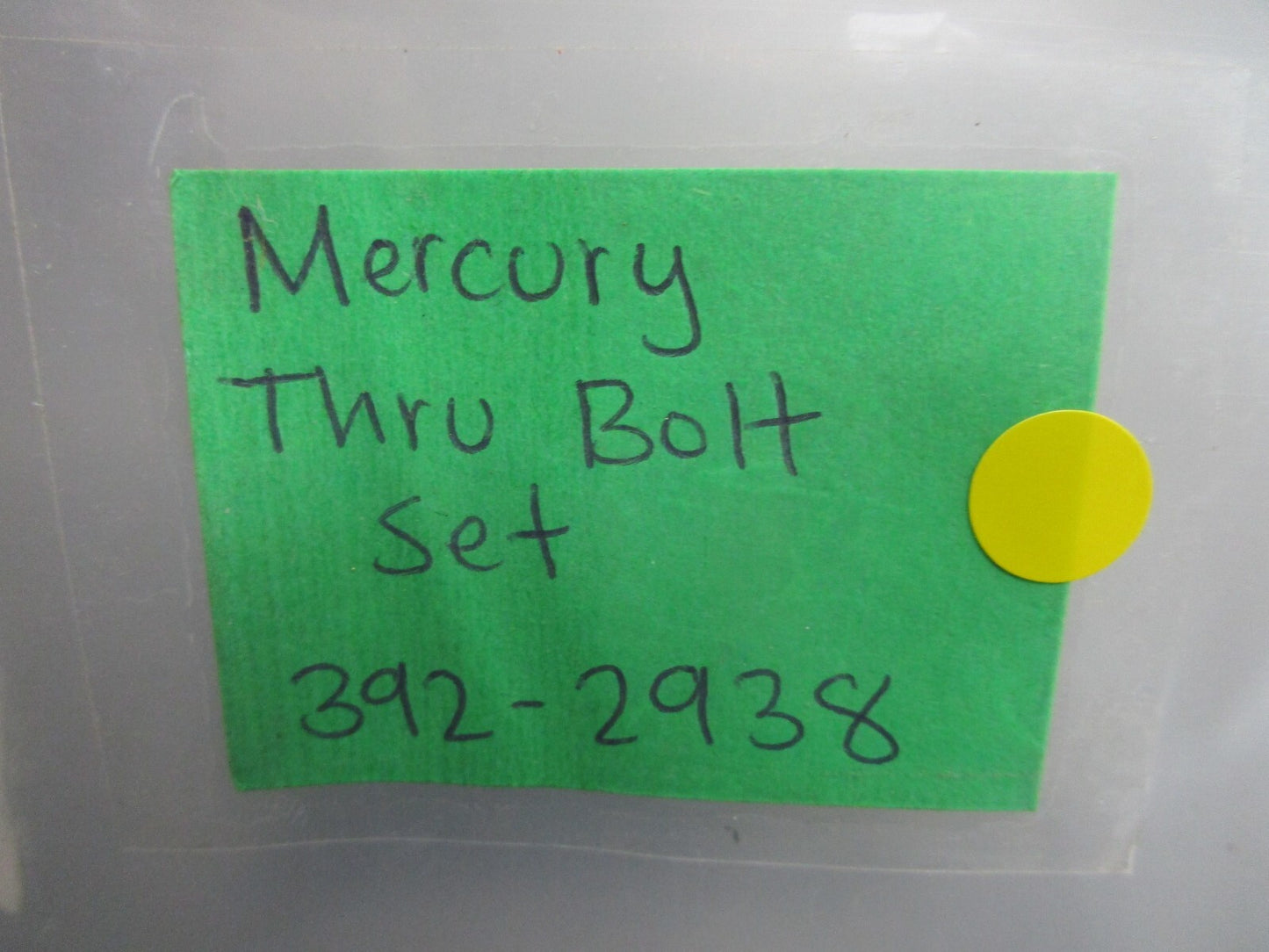 *NEW OEM* 0810 Mercury Quicksilver Thru Bolt Set 392-2938