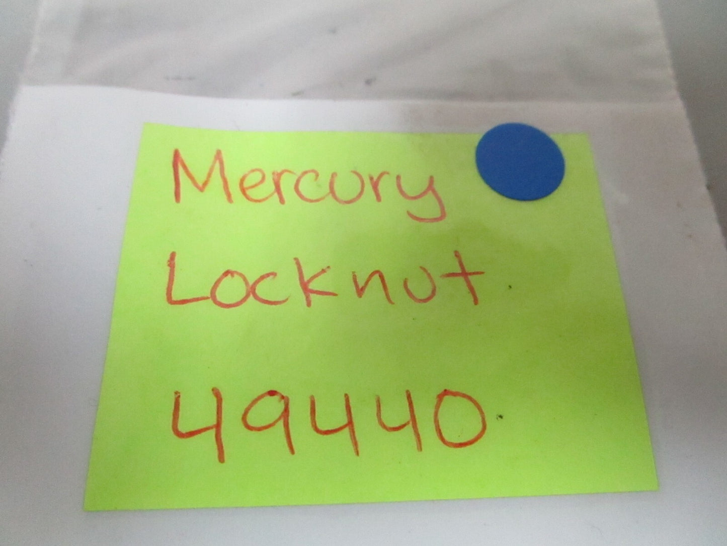 *NEW OEM* 0810 Mercury Quicksilver Locknut 49440