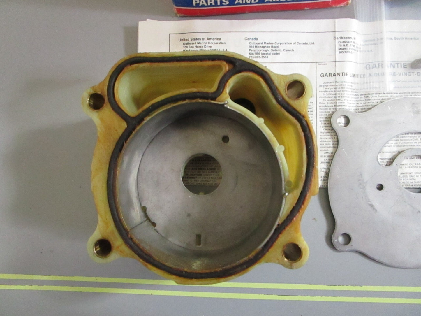 *NEW OEM* 0820 OMC Johnson Evinrude Water Pump Kit 384465 0384465