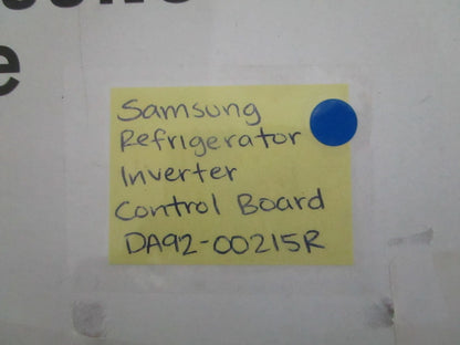 NEW OEM DA92-00215R Samsung Refrigerator Inverter Control Board 0820