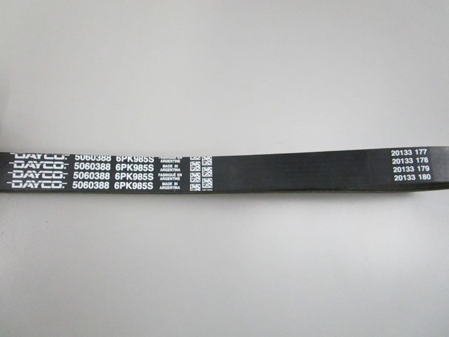 NEW 5060388 Dayco Serpentine Belt 0810